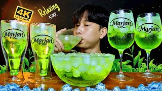 Mukbang Asmr minuman segar dingin Sirup Marjan 🍻🍻 Asmr minuman segar dingin