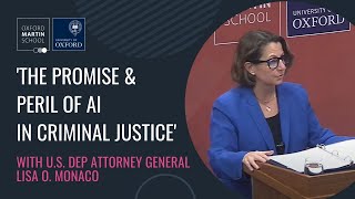 The promise and peril of AI in criminal justice with U.S. Deputy Attorney General Lisa O. Monaco