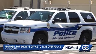 Marco Island considers Collier County Sheriff's Office taking over law enforcement services