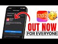 iOS 17.0.2 is OUT - EVERYTHING You NEED To Know!