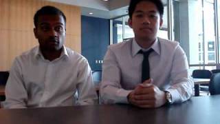 Suranga and Andrew talk about the Sauder Business Career Centre