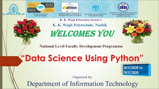 FDP on Data Science Using Python-Day3