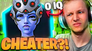 I found a 0 IQ CHEATER in Overwatch 2 and spectated them...