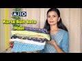 Ajio KURTA SUIT SETS Haul in Tamil💕Acai Kurta Sets💕Partywear & Casualwear@Kavithasdiary