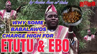 Why are some Babalawos Charge so high for Offering of Sacrifice Etutu \u0026 Ebo to the Orishas revealed