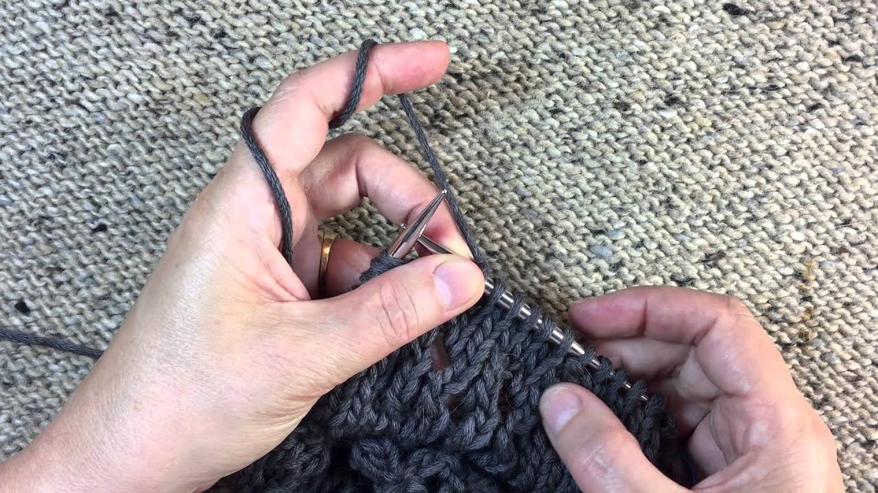 Purl Decreases Donna Druchunas Youtube