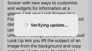 iOS 17.4.1 Stuck on Verifying Update? Here's the fix