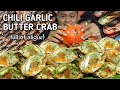 CHILI GARLIC BUTTER CRAB | FULL OF ALIGUE FEMALE MUD CRAB | MUKBANG PHILIPPINES