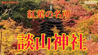 圧巻の紅葉スポット　奈良の談山神社 What a great view fall leaves