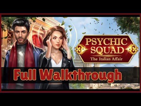 AE Mysteries: Psychic Squad The Italian Affair FULL Walkthrough [HaikuGames]