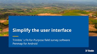Simplify the user interface
