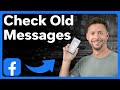 How To Check Old Chat Messages On Facebook