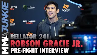 Bellator 241: Robson Gracie Jr.  pre-fight interview