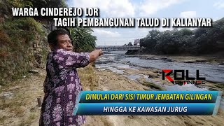 4 Tahun Menanti, Warga Cinderejo Tagih Pembangunan Talud di Kalianyar