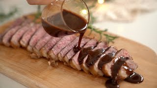 How to make wine flavor beef stake