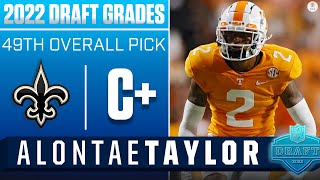 Saints Choose Long-Armed Cornerback in Alontae Taylor with 49th Overall Pick | 2022 NFL Draft Grades