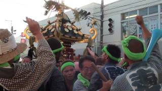 八重垣神社祇園祭 神輿連合渡御　砂原　2