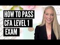 How to Pass the CFA Level 1 Exam | How to Study for the CFA Exam | How to Clear | BEST TIPS EVER!