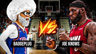 Joe Knows vs BADGEPLUG most INTENSE COMP PRO-AM GAME OF THE YEAR…. NBA 2K23