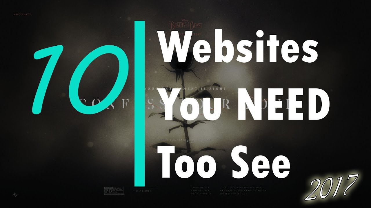 10 Amazing Websites You ☺NEED☺ To See - YouTube