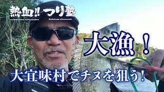 大漁!!  大宜味村でチヌを狙う！！