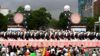 【公式】踊り侍11「バンカラ」　YOSAKOIソーラン祭り2011　西8丁目ステージ Odorisamurai 2011 \