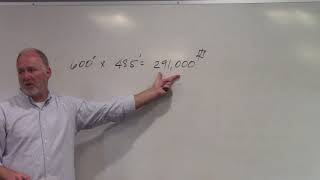 #25 Math Review - Square footage/acreage