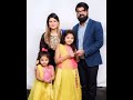 beautiful actress rambha with her family short