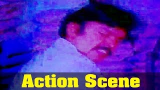 Ullathil Nalla Ullam Movie : Vijayakanth, Super Action Scene