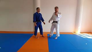 Home Training Drills Sode Tsuri Komi Goshi by Nico Oana Judo \u0026 Peter Mettler BJJ