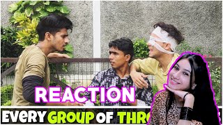 Every Group of Three Friends REACTION | Round2Hell NEW VIDEO | R2H |ACHA SORRY REACTION