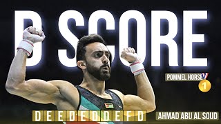 Ahmad Abu Al-Soud - D score (pommel horse final) - World Cup Mesin 2023