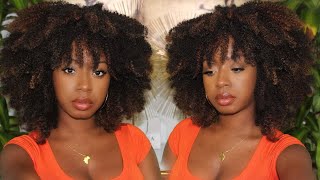 Affordable Clip ins 4C Hair by Outre Update| Natural Hair Clip In, Protective Styes, Outre Clip Ins