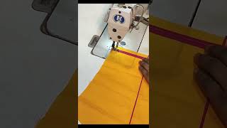 কামিজের হাতায় পাইপিন লাগানো। how to attacn piping in sleeve.#shorts