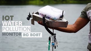 IOT Water Pollution RC Boat With Ph Turbidity & Dissolved Oxygen Sensing | Raspberry Pi