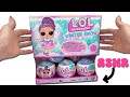 ASMR | LOL Surprise Winter Snow Dolls FULL BOX Opening!