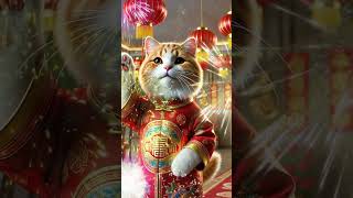 新年快乐 happy new year 2025 #year #cat #2025 New Year Chinese #新年快乐  #NEW YEAR #cat