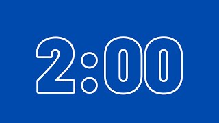 2 Minute Timer l Blue