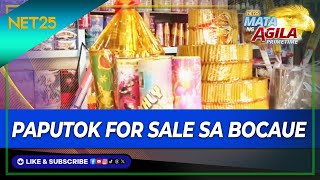 Mga Pinoy nagsimula nang mamili ng paputok sa Bocaue, Bulacan