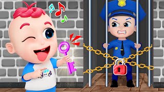 لعبة الشرطة والحرامي 👮‍♀️🕵️‍♀️ | أغاني تعليمية للأطفال 🎶 باللغة العربية | BiBiBerry Arabic