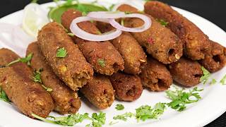 How to Make Irresistible Soya Seekh Kababs | Easy and Delicious Recipe | Veg Kabab Delight