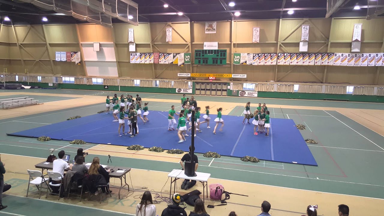 Cheerleading Sherbrooke Medgames 2016 Youtube