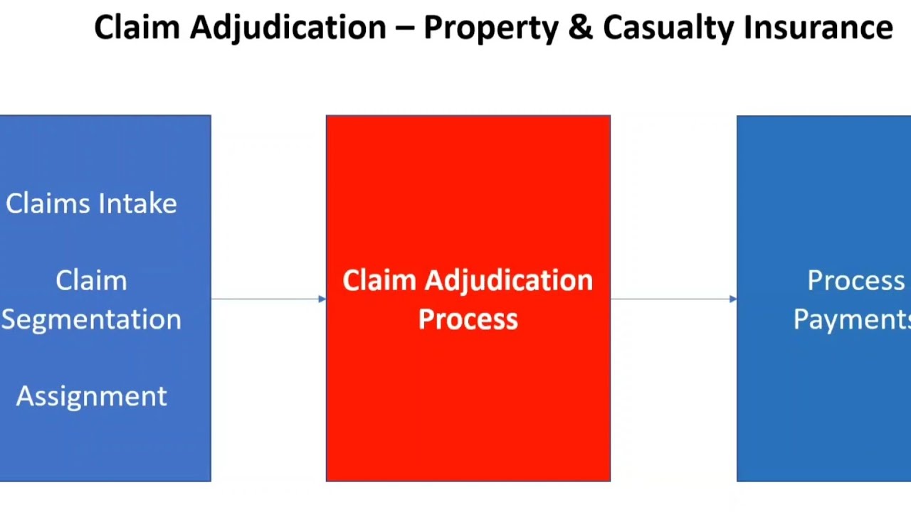 Claim Adjudication Process - Property & Casualty Insurance - YouTube