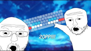 what a 20pp play looks like in osu!mania 16key with handcam