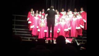 OTHS Chamber Choir singing We wish you a merry X'mas