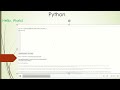 Python Programming: Your First 'Hello, World!' Program