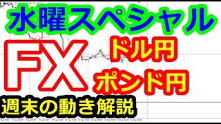 【FX水曜～】９月１６日以降の動き、ドル円ポンド円解説