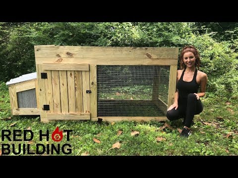 How To Build A Chicken Run Youtube