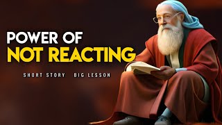 Power of Not Reacting | How to Control Your Emotions - a powerful zen story for your life