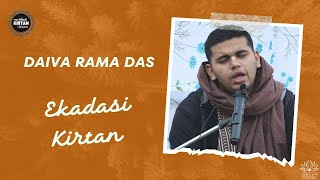 Daiva Rama Das - Ekadashi Kirtan - 2023 @iskconahmedabad | Hare Krishna | Maha Mantra